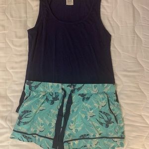 Blue and White Pajama Set!! 💫🦋